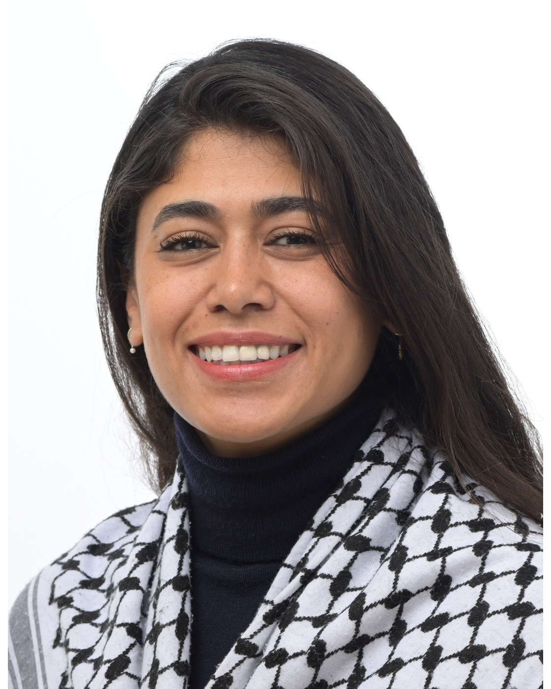 Rima Hassan, retrato oficial del Parlamento Europeo
